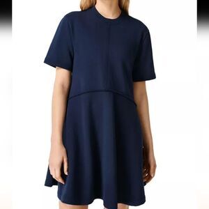 Sweaty Betty Navy Blue Revive Cotton Tshirt Women's Dress Size 4-6